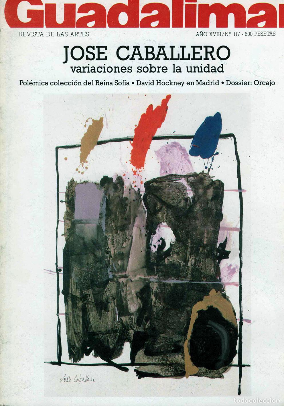 Coleccionismo de revistas y peri&oacute;dicos: Guadalimar. Revista de las Artes, a&ntilde;o XVIII, n&uacute;mero 117, edita M. F-B, Madrid 1992