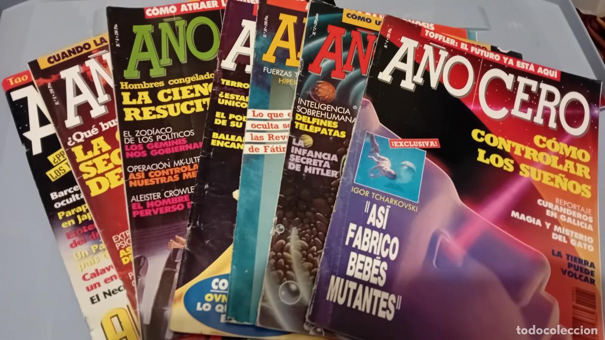 Coleccionismo de Revistas y Peri&oacute;dicos: LOTE 7 REVISTAS A&Ntilde;O CERO ** 1990-91-94-98