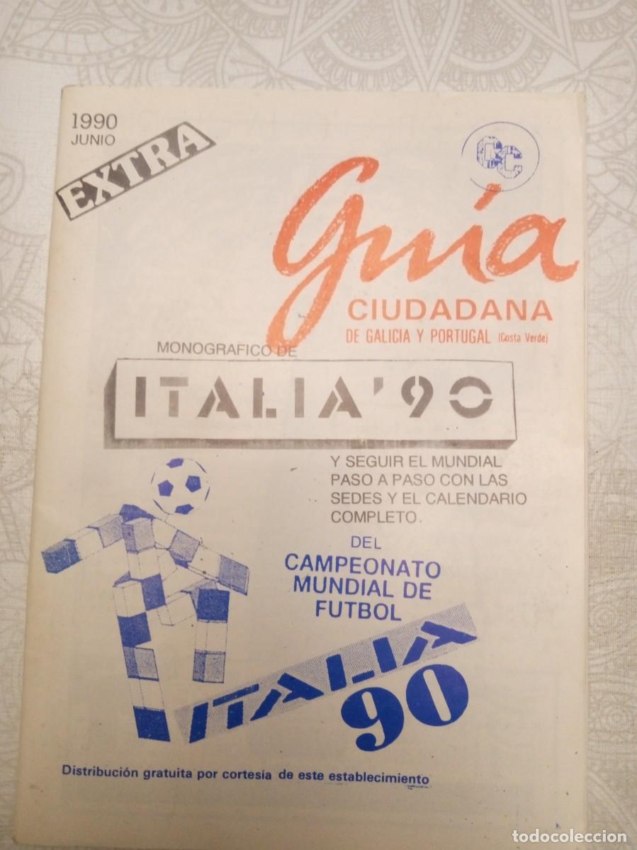 Coleccionismo de Revistas y Peri&oacute;dicos: Guia Mundial de Futbol Italia 1990