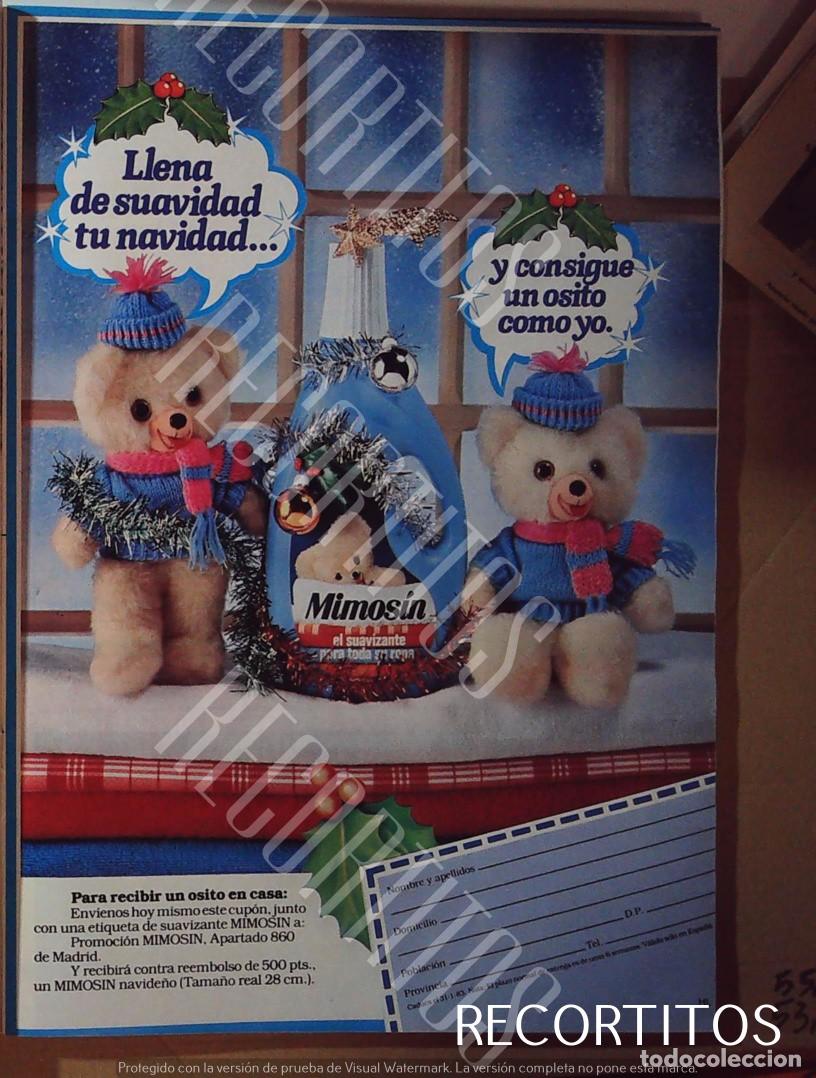 Collectionnisme de Revues et Journaux: MIMOSIN ANUNCIO PUBLICIDAD