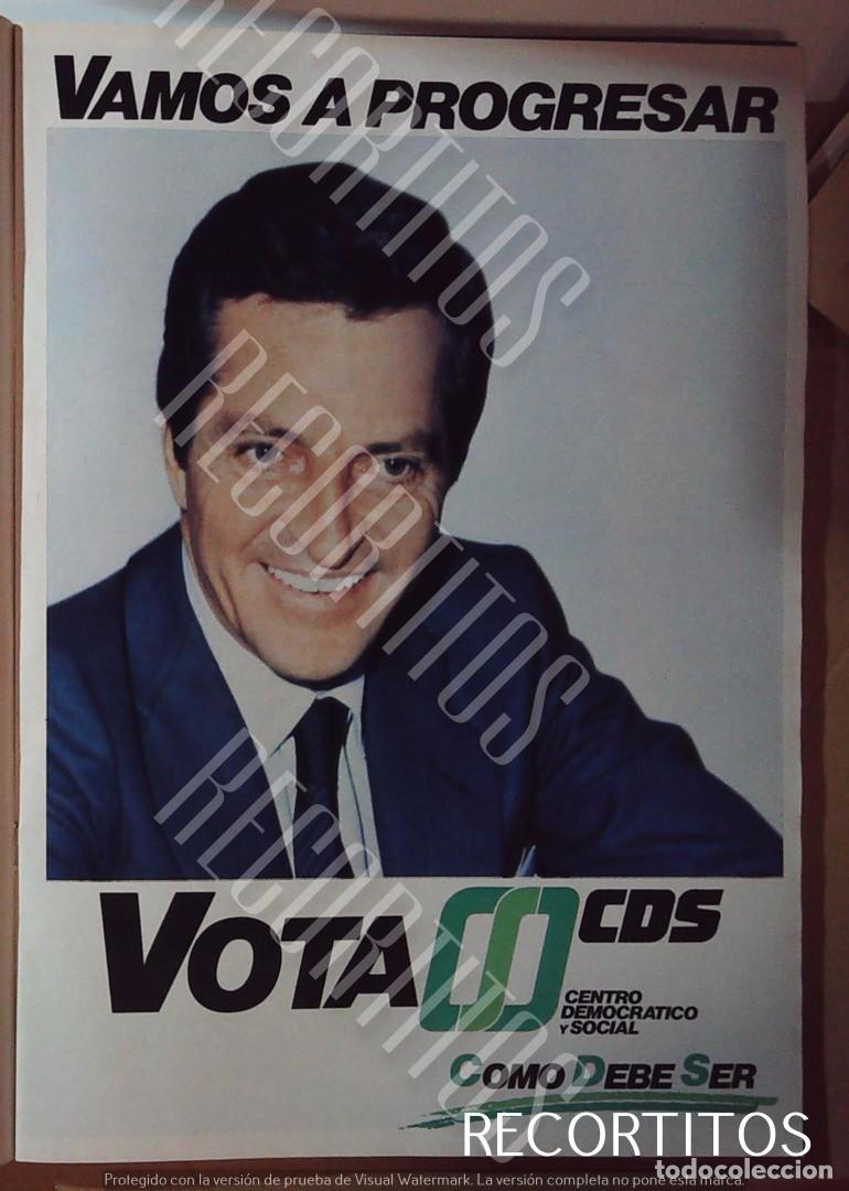 Collectionnisme de Revues et Journaux: VOTA CDS ADOLFO SUAREZ