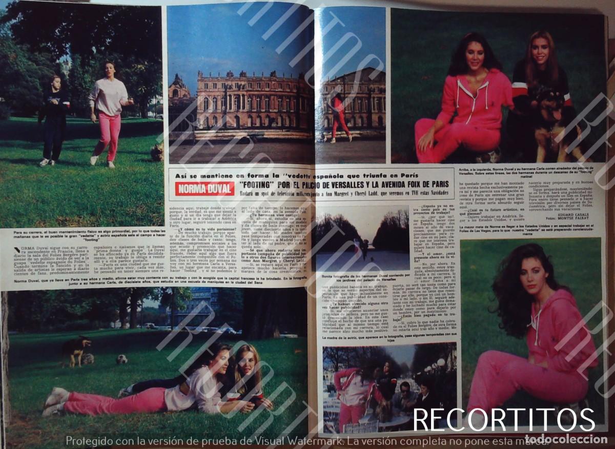 Collectionnisme de Revues et Journaux: NORMA DUVAL CARLA FOLIES BERGERE PARIS
