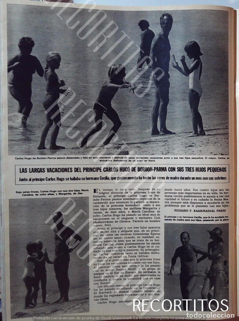 Collectionnisme de Revues et Journaux: CARLOS HUGO DE BORBON PARMA