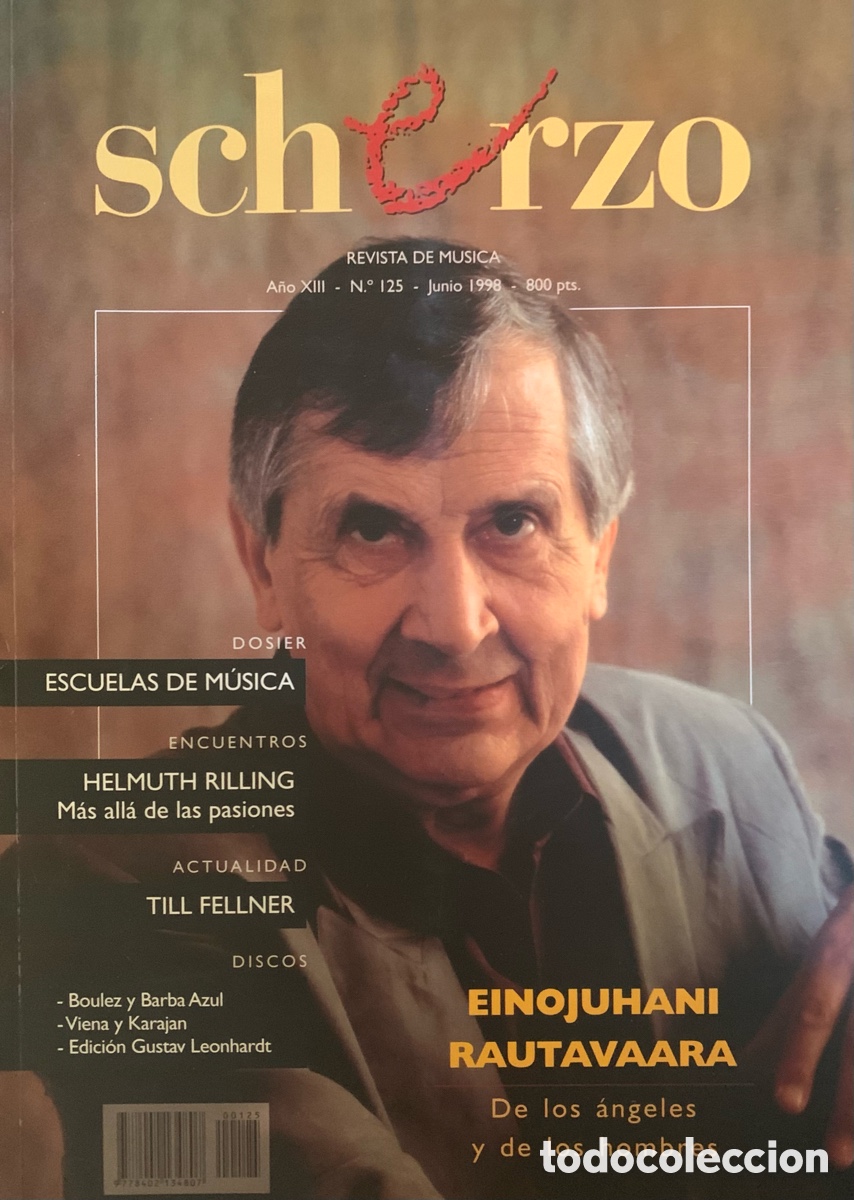 Collezionismo di Riviste e Giornali: Scherzo, revista de m&uacute;sica. A&ntilde;o XIII, N&ordm; 125, junio 1998