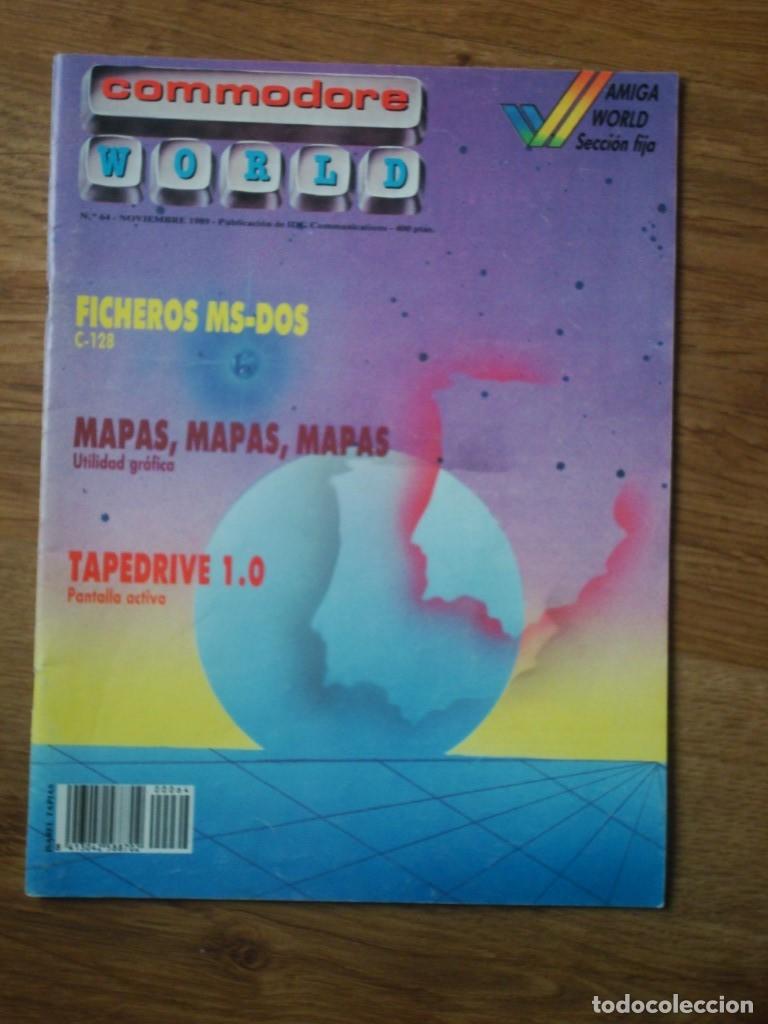 Collectionnisme de Revues et Journaux: Commodore World n&ordm; 64 Noviembre 1989 (&uacute;ltimo n&uacute;mero de la colecci&oacute;n) Revista
