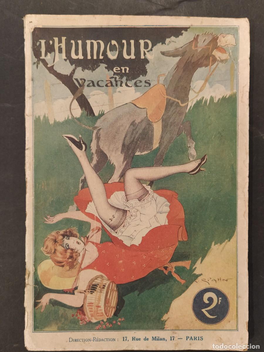 Collection Magazines and Newspapers: L'HUMOUR EN VACANCES - REVISTA ANTIGUA A&Ntilde;O 1924 - VER FOTOS -(V-26.609)