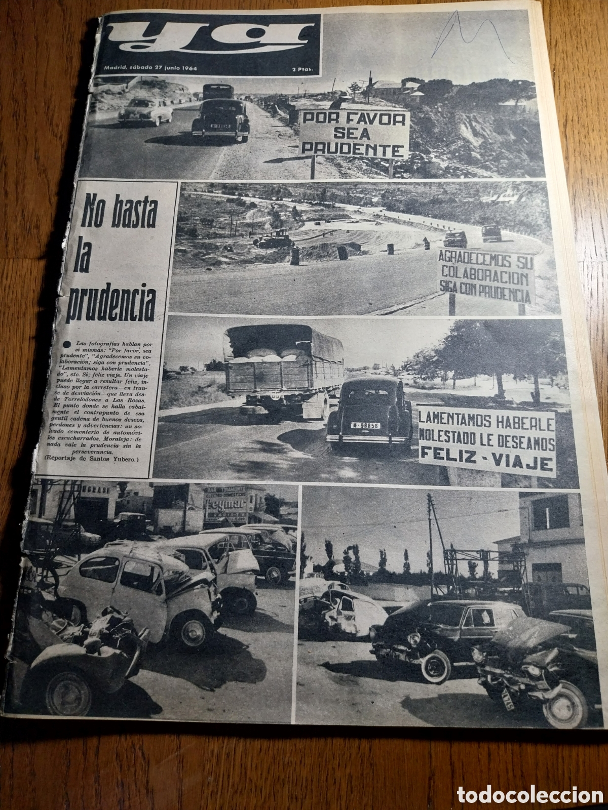 Sammeln von Zeitschriften und Zeitungen: YA 1964 PRUDENCIA EN CARRETERA. CONSPIRACIONES CONTRA HITLER. TORRE DE 28 PISOS EN PLAZA DE COLON