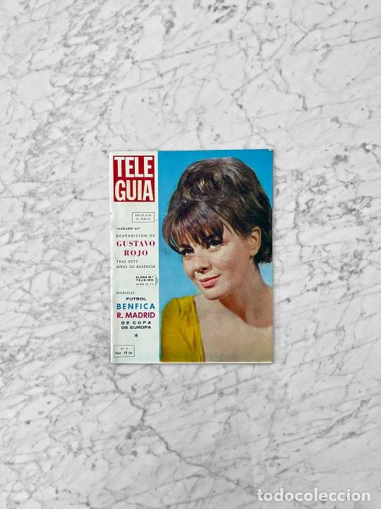 Collection Magazines and Newspapers: TELE GUIA - 1965 - ELENA MARIA TEJEIRO, GABRIEL IBA&Ntilde;EZ, NURIA TORRAY, GUSTAVO ROJO, SERRA G&Uuml;ELL