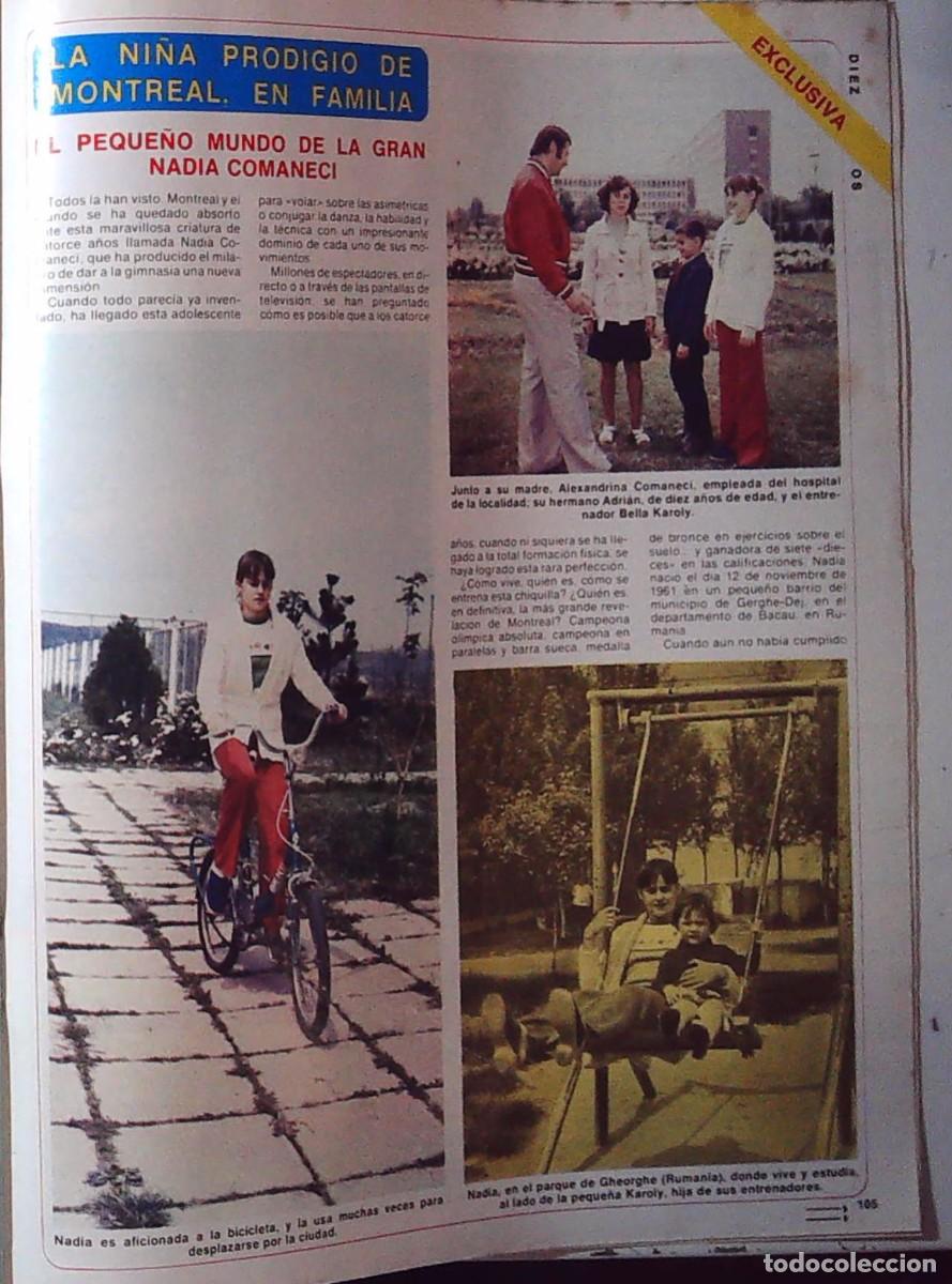 Coleccionismo de revistas y peri&oacute;dicos: NADIA COMANECCI comaneci