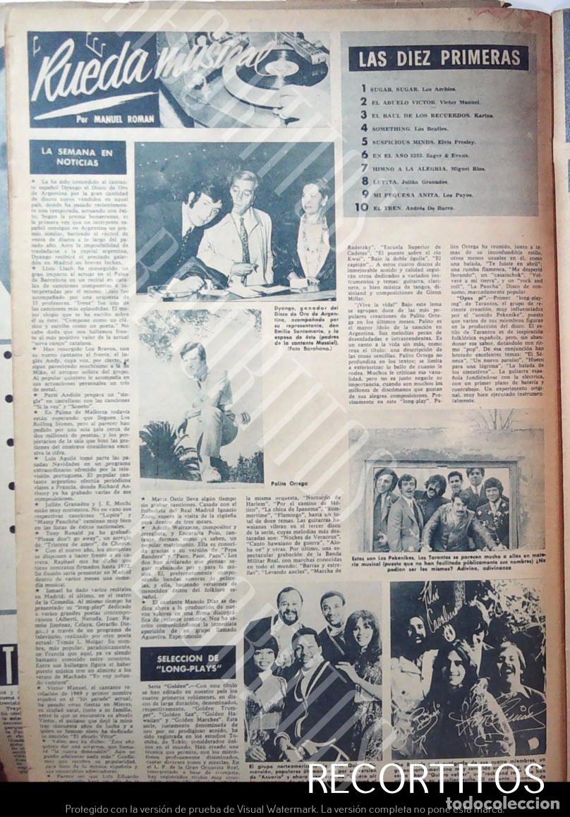 Coleccionismo de Revistas y Peri&oacute;dicos: dyango emilio santamaria y se&ntilde;ora padres de massiel pekenikes tarantos