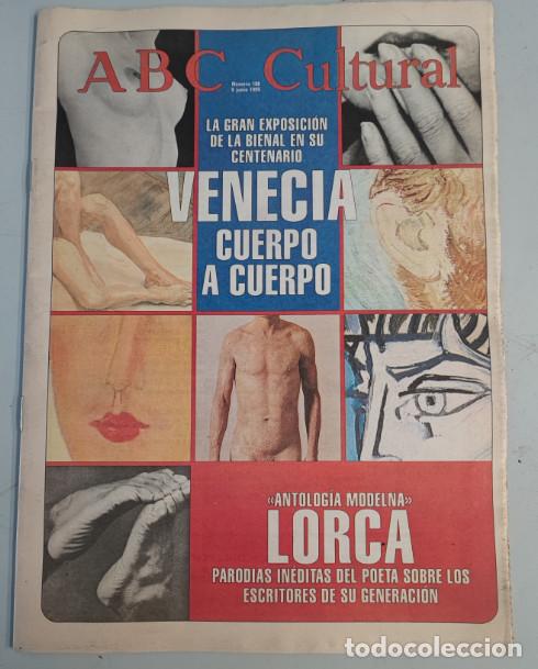 Coleccionismo de Revistas y Peri&oacute;dicos: ABC CULTURAL, ANTOLOGIA MODELNA LORCA, EXPOSICION CENTENARIO VENECIA, N&ordm; 188 1995
