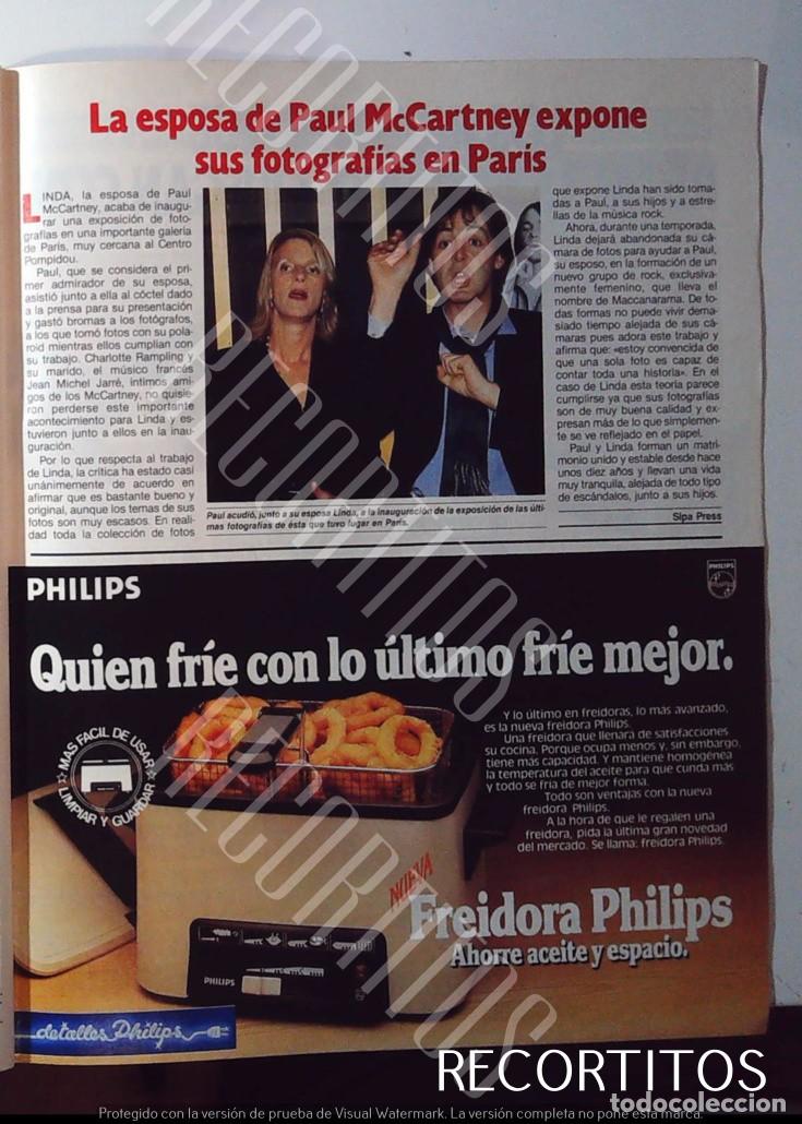 Coleccionismo de Revistas y Peri&oacute;dicos: PAUL MCCARTNEY LINDA THE BEATLES WINGS
