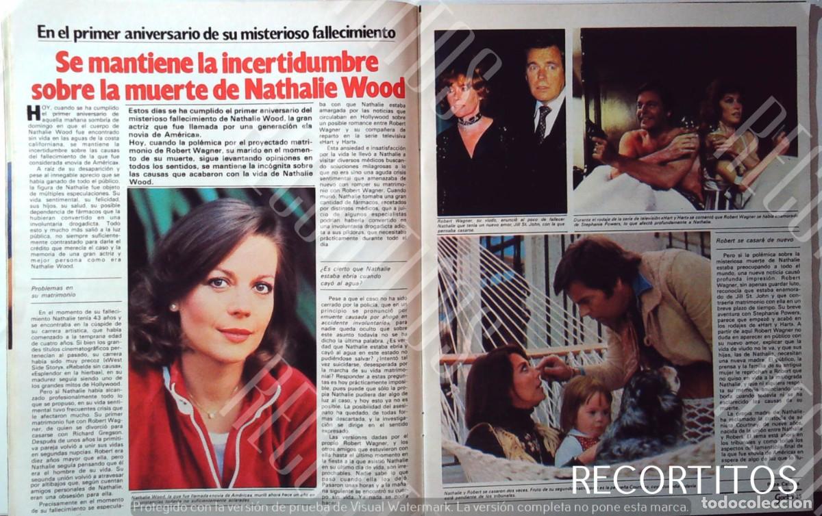 Coleccionismo de Revistas y Peri&oacute;dicos: NATALIE WOOD NATHALIE robert wagner STEPHANIE POWERS HART AND HART