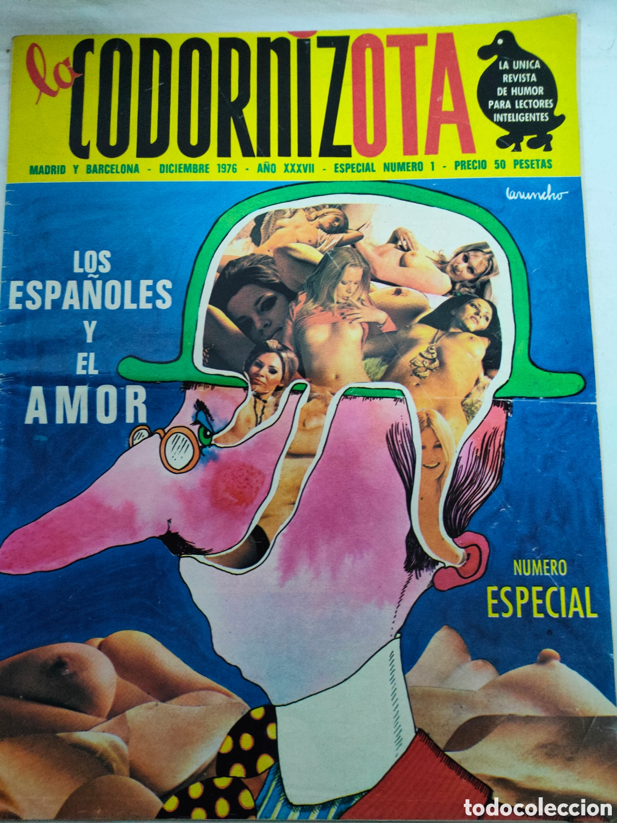 Collezionismo di Riviste e Giornali: REVISTA LA CODORNIZOTA. N-1.A&Ntilde;O 1976