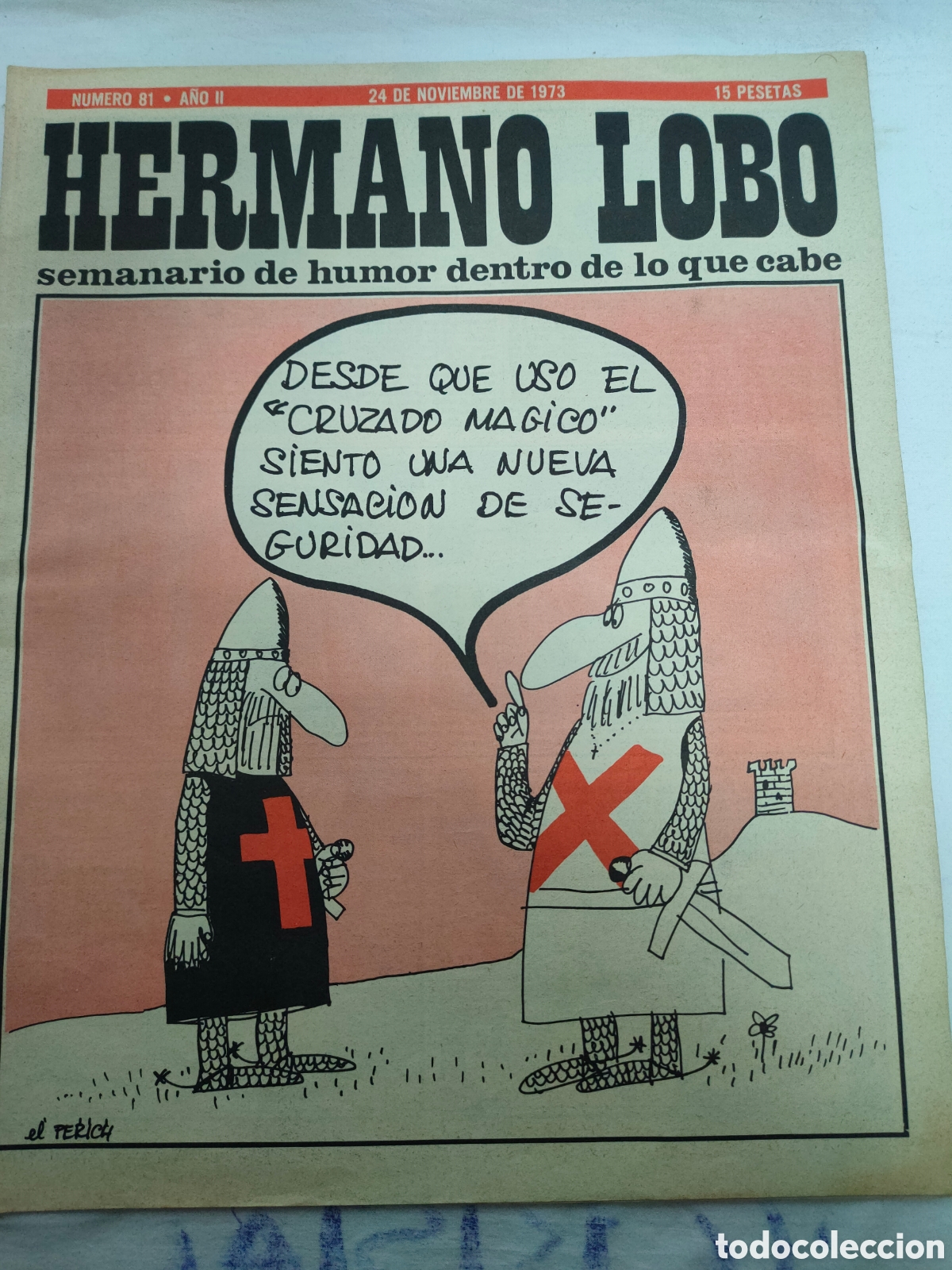 Collezionismo di Riviste e Giornali: REVISTA HERMANO LOBO.N-81.A&Ntilde;O 1973