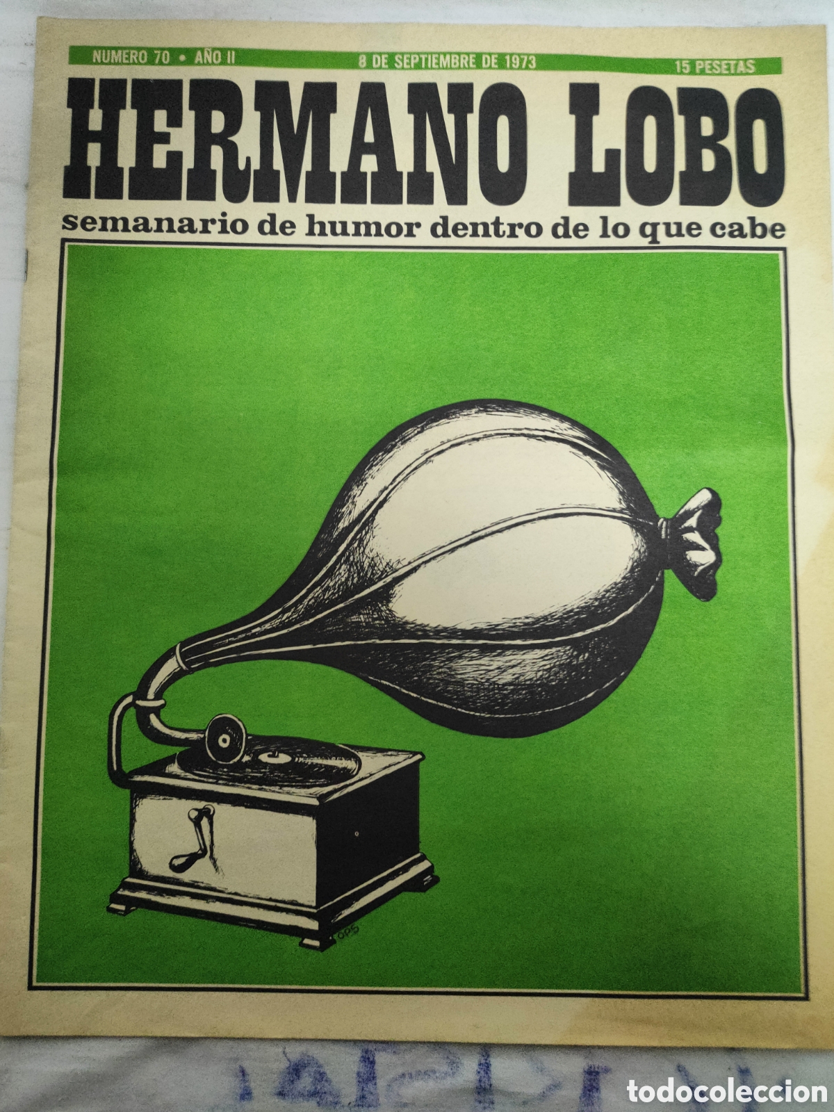 Collezionismo di Riviste e Giornali: REVISTA HERMANO LOBO.N-70.A&Ntilde;O 1973