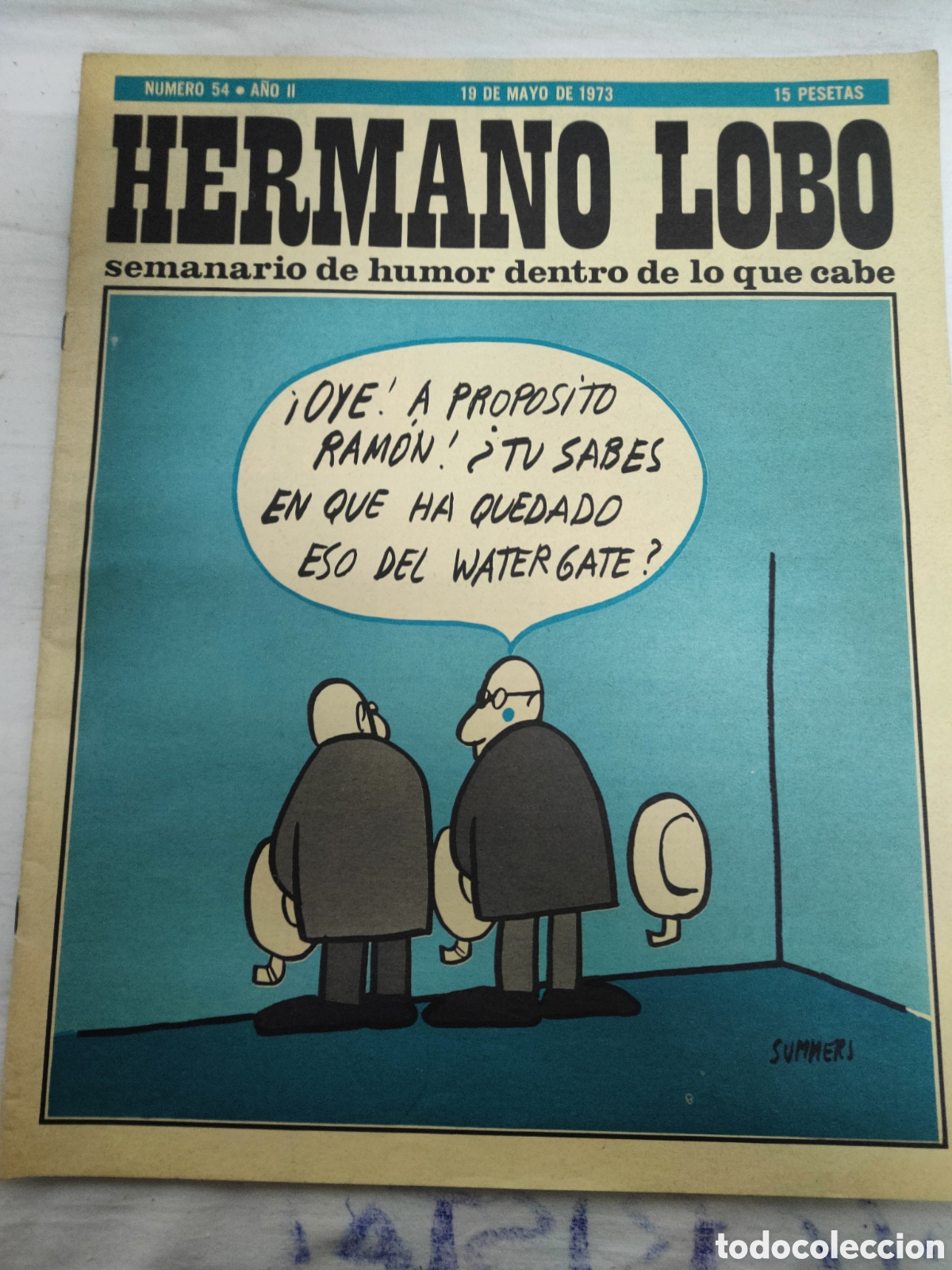 Collezionismo di Riviste e Giornali: REVISTA HERMANO LOBO.N-54.A&Ntilde;O 1973