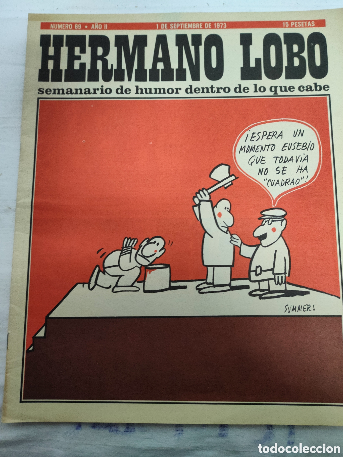 Collezionismo di Riviste e Giornali: REVISTA HERMANO LOBO.N-69.A&Ntilde;O 1973