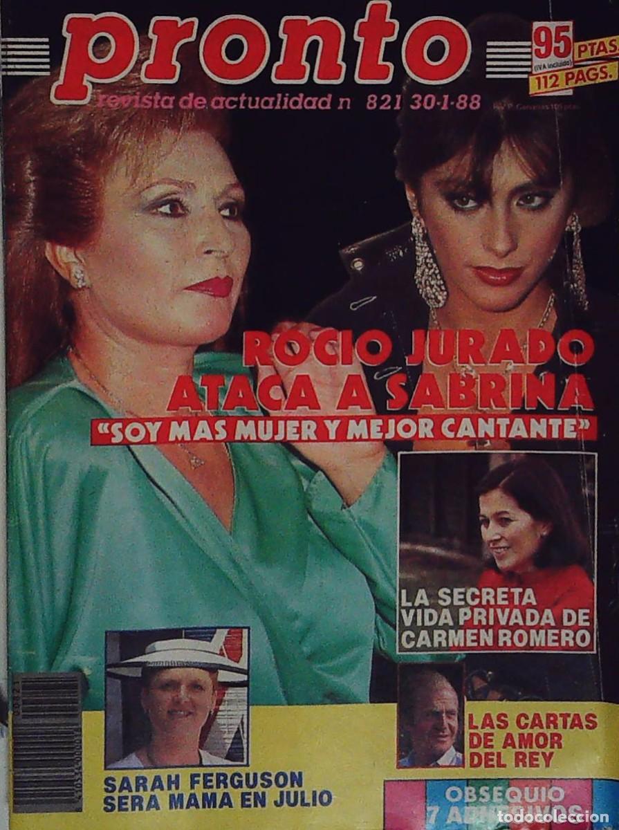 Coleccionismo de Revistas y Peri&oacute;dicos: recorte portada sabrina salerno rocio jurado
