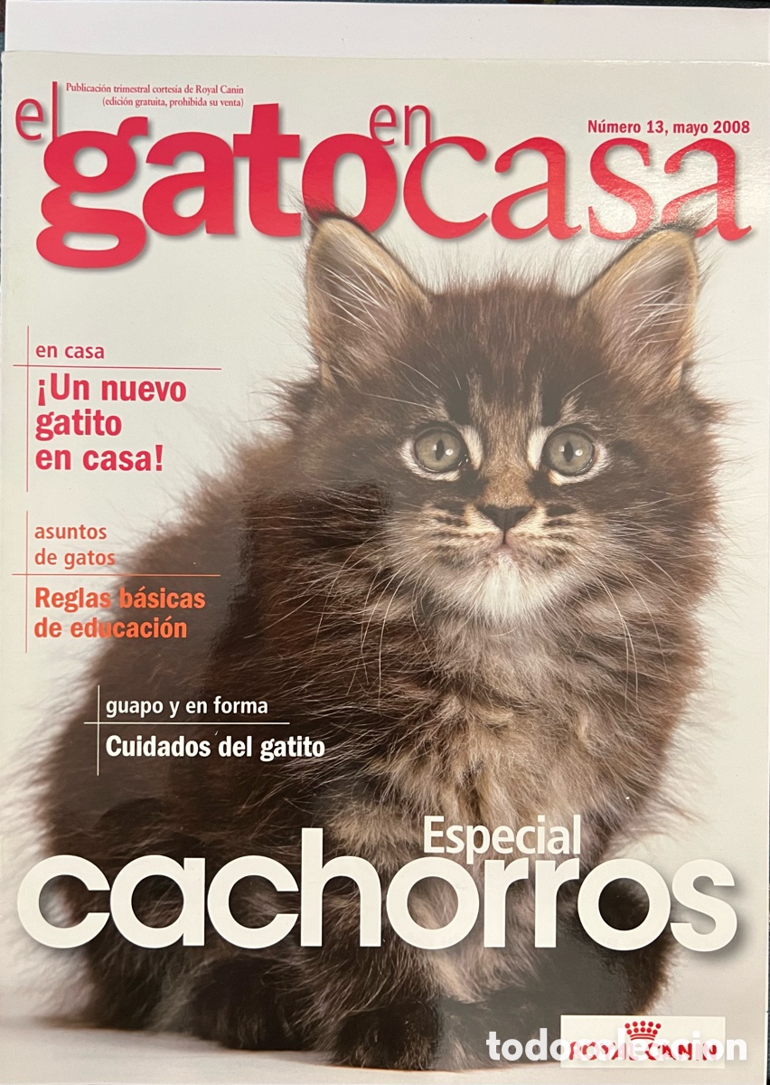 Collectionnisme de Revues et Journaux: REVISTA EL GATO EN CASA - N&Uacute;MERO 13- MAYO 2008