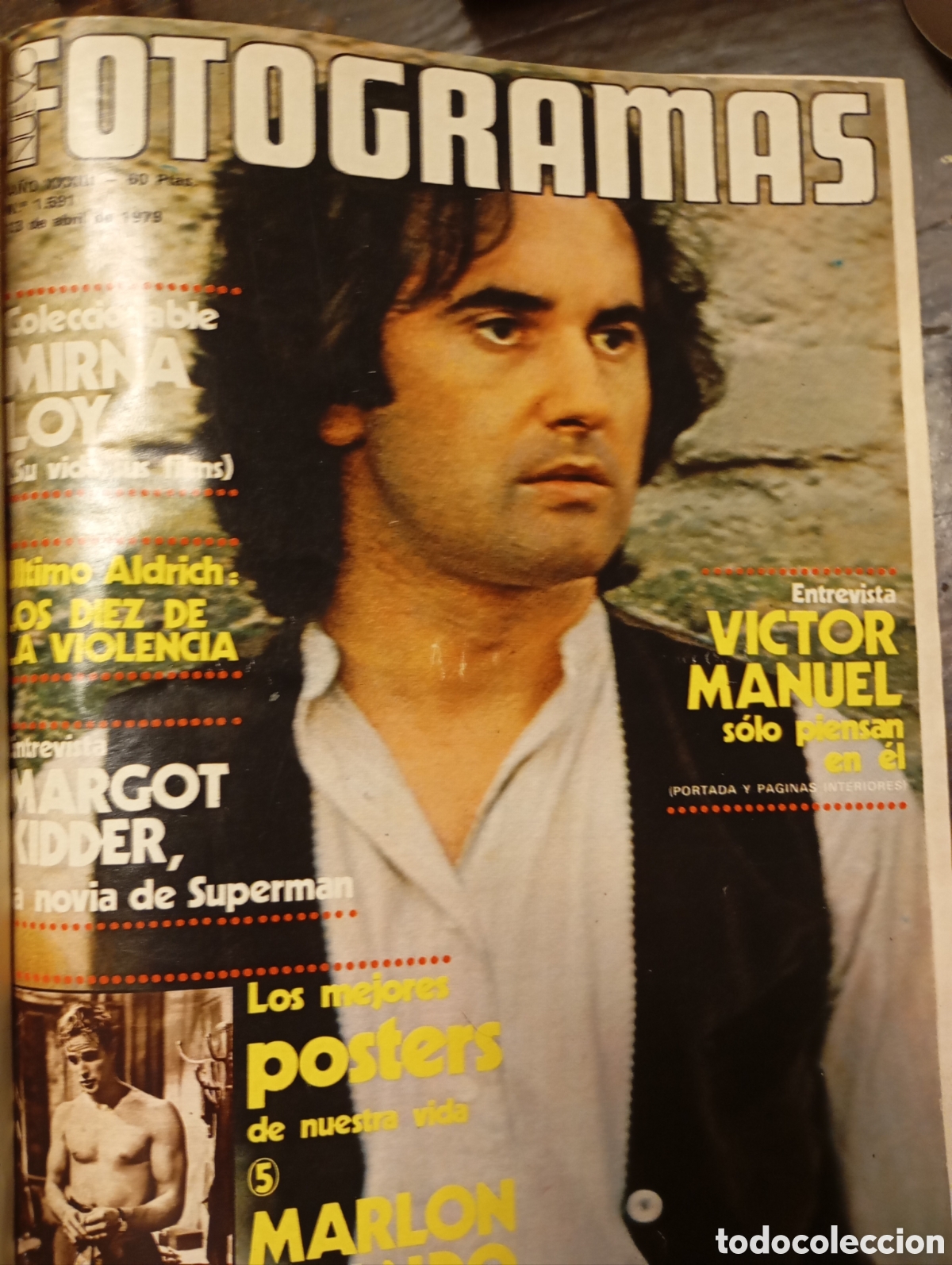 Coleccionismo de Revistas y Peri&oacute;dicos: Fotogramas A&ntilde;o 1979 Tomo encuadernado de la revista Fotogramas