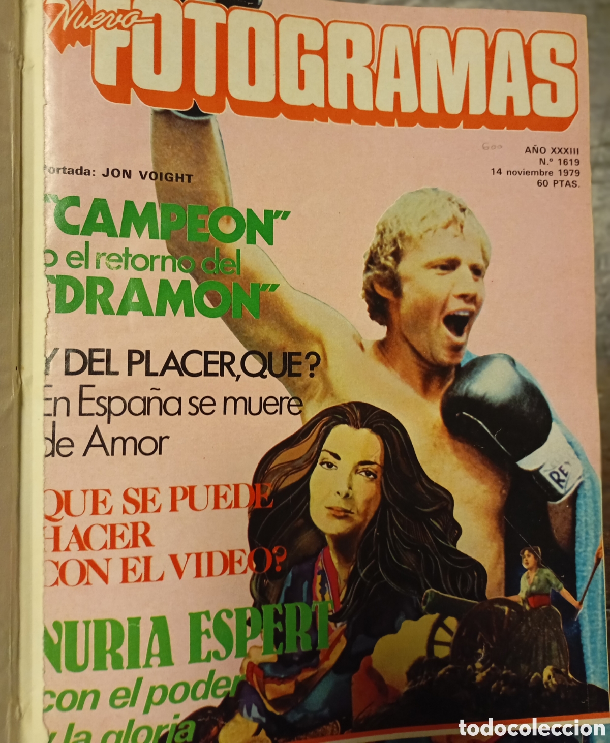 Coleccionismo de Revistas y Peri&oacute;dicos: Fotogramas A&ntilde;o 1979 Tomo encuadernado de la revista Fotogramas