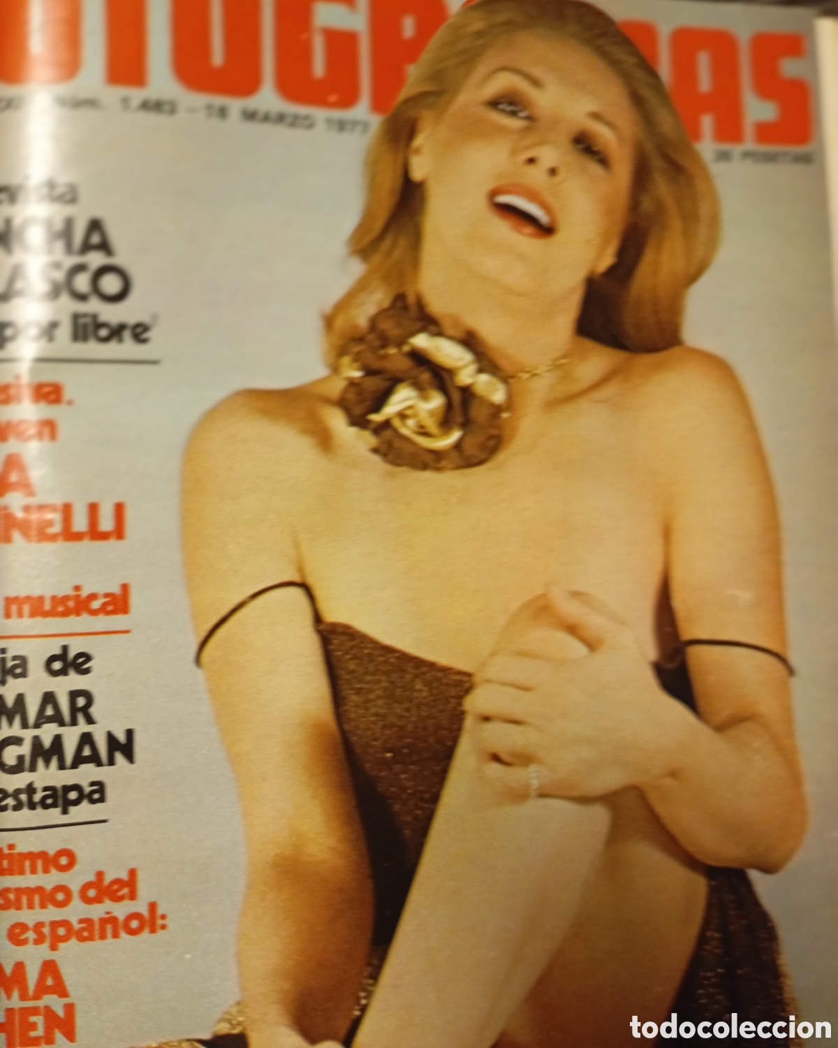 Coleccionismo de Revistas y Peri&oacute;dicos: A&ntilde;o 1977 Tomo encuadernado de la revista Fotogramas