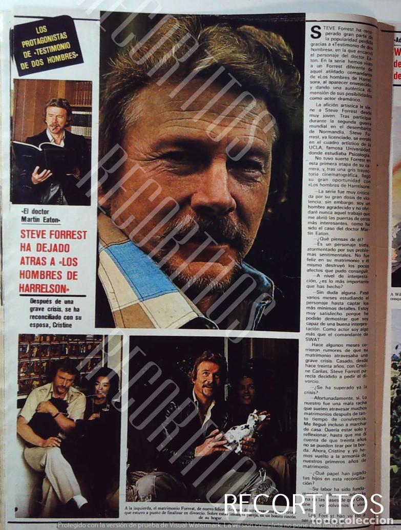 Sammeln von Zeitschriften und Zeitungen: LOS HOMBRES DE HARRELSON STEVE FORREST HOMBRE RICO HOMBRE POBRE