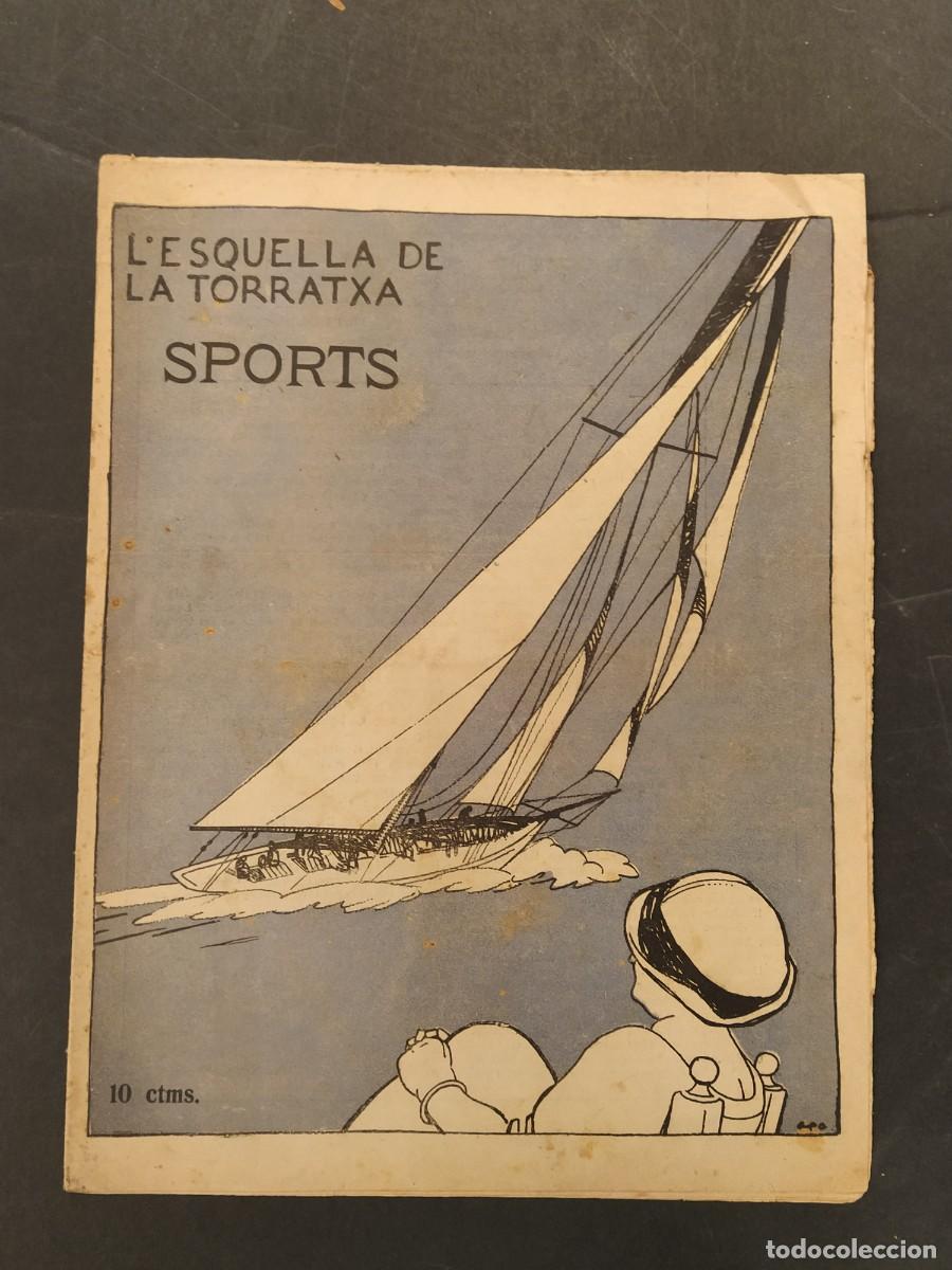 Collection Magazines and Newspapers: L'ESQUELLA DE LA TORRATXA -NUMERO 1798 ANY 1913-SPORTS-APA-TURO PARK ETC-REVISTA ANTIGA ORIGINAL