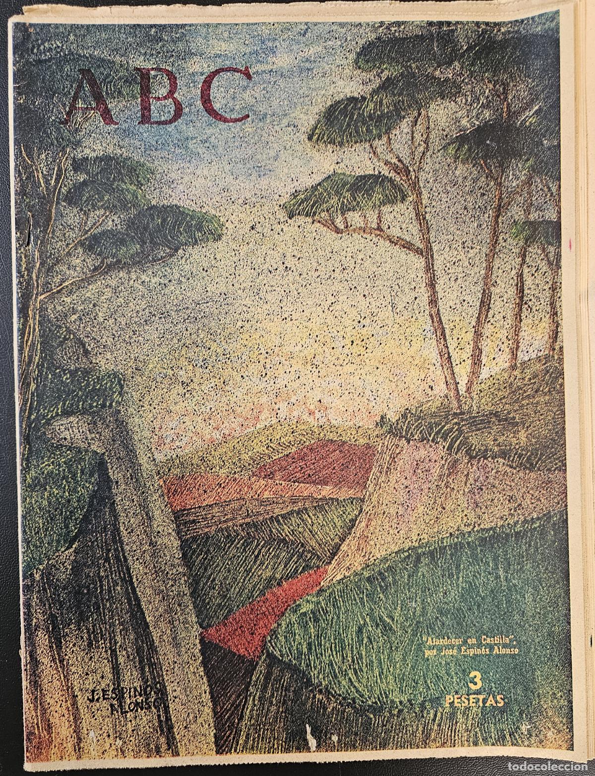 Coleccionismo de Revistas y Peri&oacute;dicos: PERIODICO ABC - 11 MARZO 1961 - EL FUEGO DESTRUYE SANTANDER - EL PROBLEMA DE ANGOLA -
