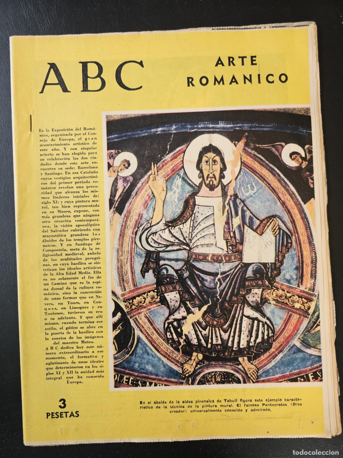 Coleccionismo de Revistas y Peri&oacute;dicos: PERIODICO ABC - 12 AGOSTO 1961 - ESPECIAL ARTE ROMANICO - NEGOCIAR SOBRE BERLIN -