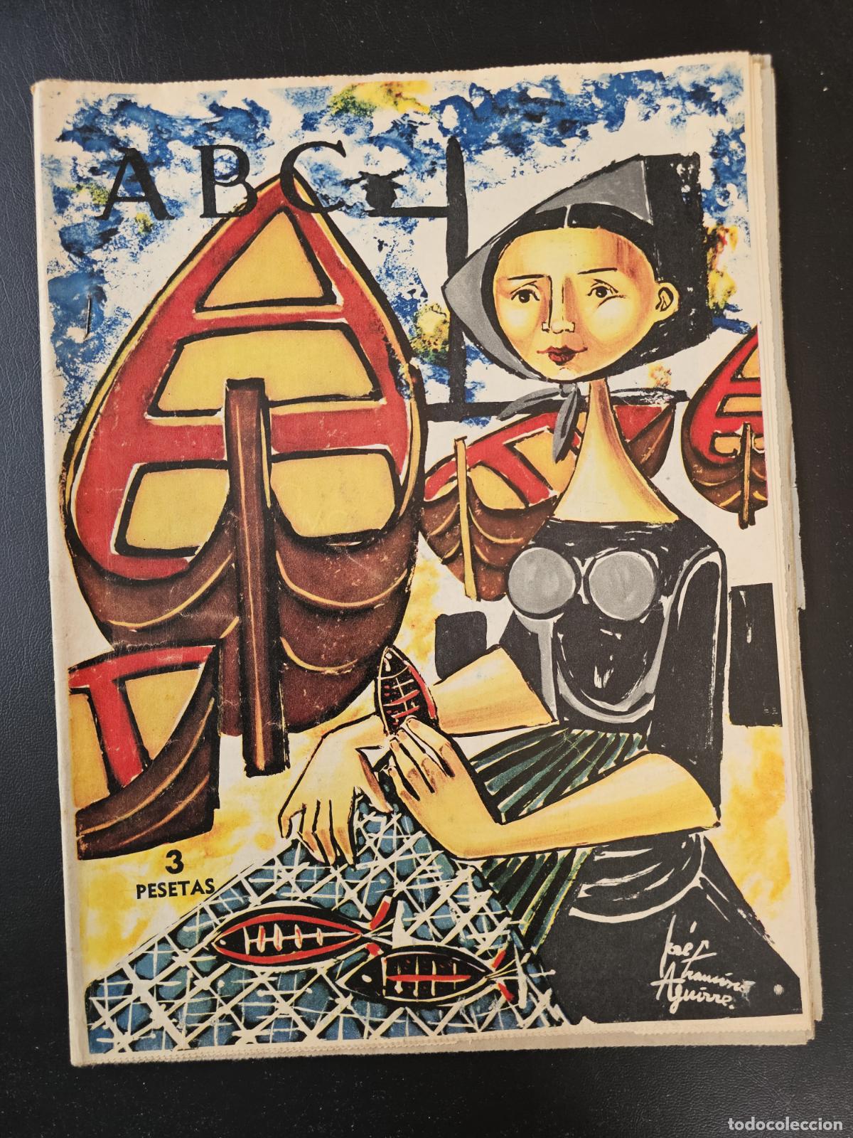 Coleccionismo de Revistas y Peri&oacute;dicos: PERIODICO ABC - 26 AGOSTO 1961 - HUELGAS Y MANIFESTACIONES EN RIO DE JANEIRO - CHANEL N&ordm; 5