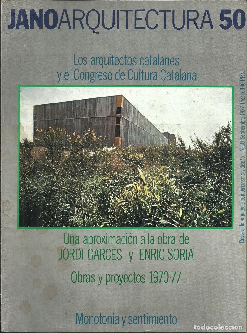 Coleccionismo de revistas y peri&oacute;dicos: REVISTA JANO ARQUITECTURA - n&ordm; 50. SEPTIEMBRE 1977