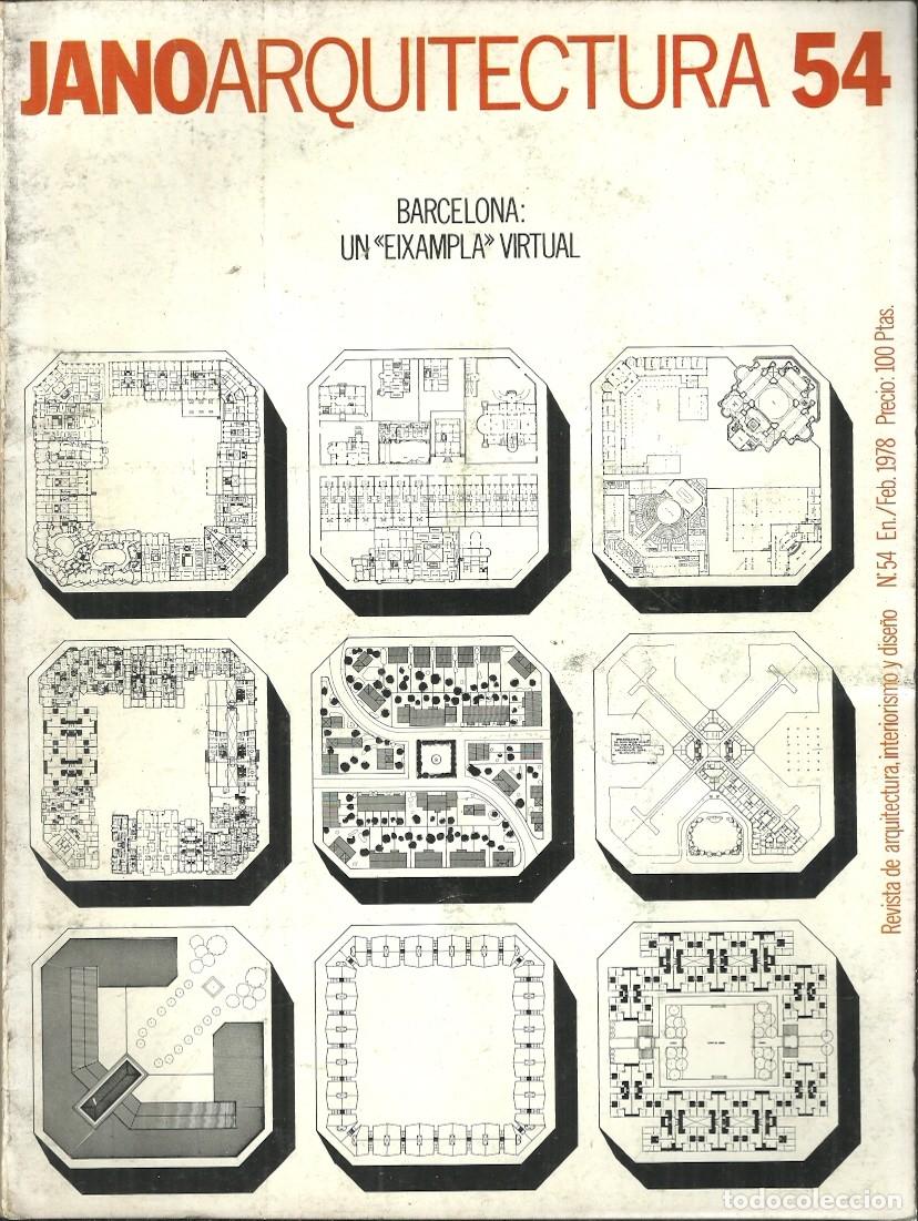 Coleccionismo de revistas y peri&oacute;dicos: REVISTA JANO ARQUITECTURA - n&ordm; 54. ENERO-FEBRERO 1978
