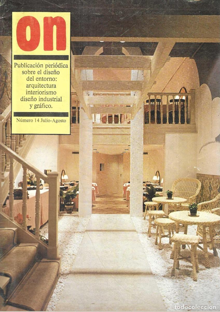 Coleccionismo de revistas y peri&oacute;dicos: REVISTA ON - PUBLICACI&Oacute;N PERI&Oacute;DICA SOBRE DISE&Ntilde;O Y ARQUITECTURA - n&ordm; 14 - JULIO-AGOSTO 1979