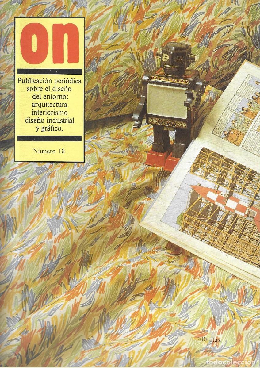 Coleccionismo de revistas y peri&oacute;dicos: REVISTA ON - PUBLICACI&Oacute;N PERI&Oacute;DICA SOBRE DISE&Ntilde;O Y ARQUITECTURA - n&ordm; 18 - 1980