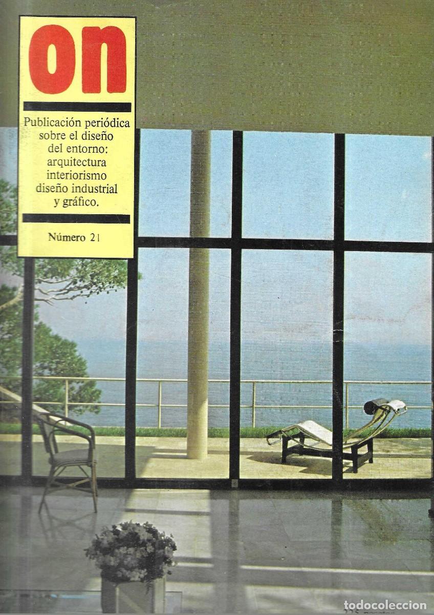 Coleccionismo de Revistas y Peri&oacute;dicos: REVISTA ON - PUBLICACI&Oacute;N PERI&Oacute;DICA SOBRE DISE&Ntilde;O Y ARQUITECTURA - n&ordm; 21 - 1980