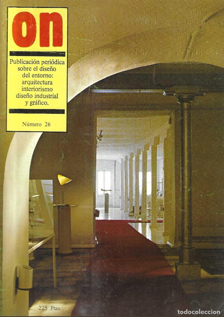 Coleccionismo de revistas y peri&oacute;dicos: REVISTA ON - PUBLICACI&Oacute;N PERI&Oacute;DICA SOBRE DISE&Ntilde;O Y ARQUITECTURA - n&ordm; 26 - 1980