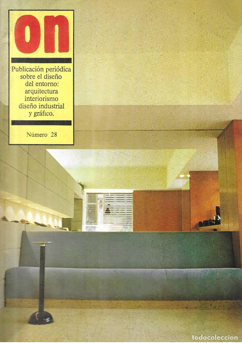 Coleccionismo de revistas y peri&oacute;dicos: REVISTA ON - PUBLICACI&Oacute;N PERI&Oacute;DICA SOBRE DISE&Ntilde;O Y ARQUITECTURA - n&ordm; 28 - 1981