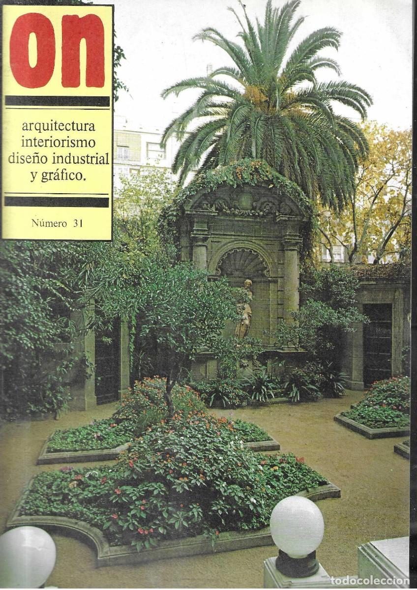 Coleccionismo de revistas y peri&oacute;dicos: REVISTA ON - PUBLICACI&Oacute;N PERI&Oacute;DICA SOBRE DISE&Ntilde;O Y ARQUITECTURA - n&ordm; 31 - 1981