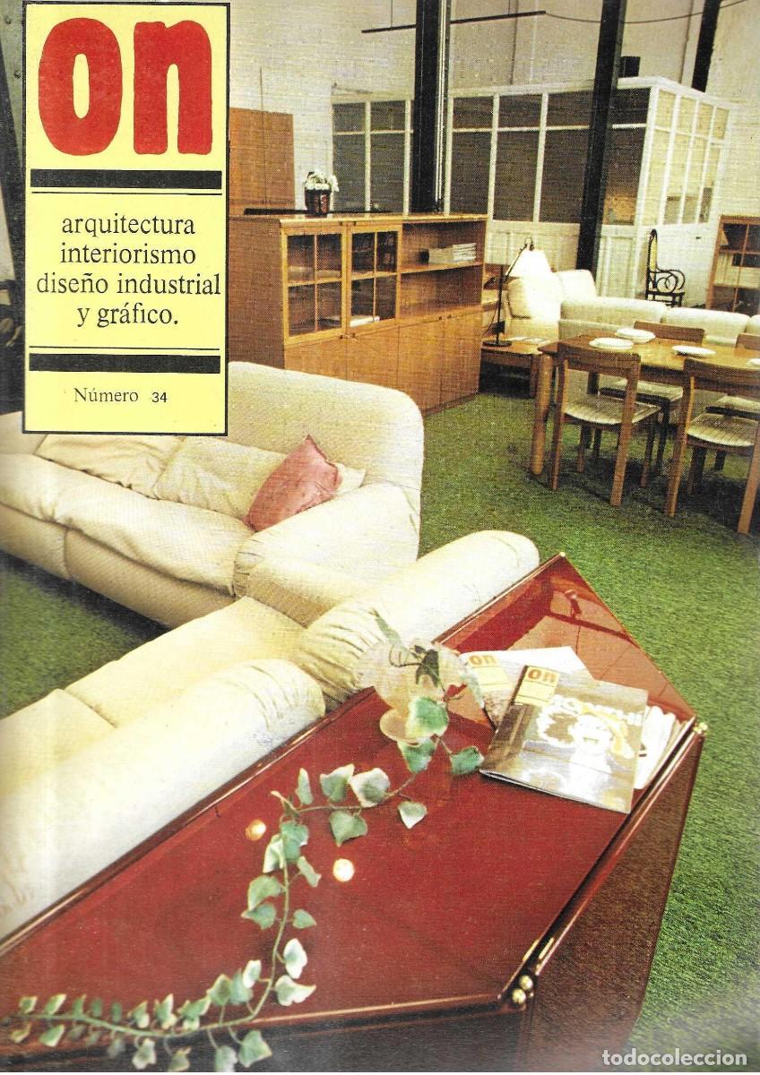 Coleccionismo de revistas y peri&oacute;dicos: REVISTA ON - PUBLICACI&Oacute;N PERI&Oacute;DICA SOBRE DISE&Ntilde;O Y ARQUITECTURA - n&ordm; 34