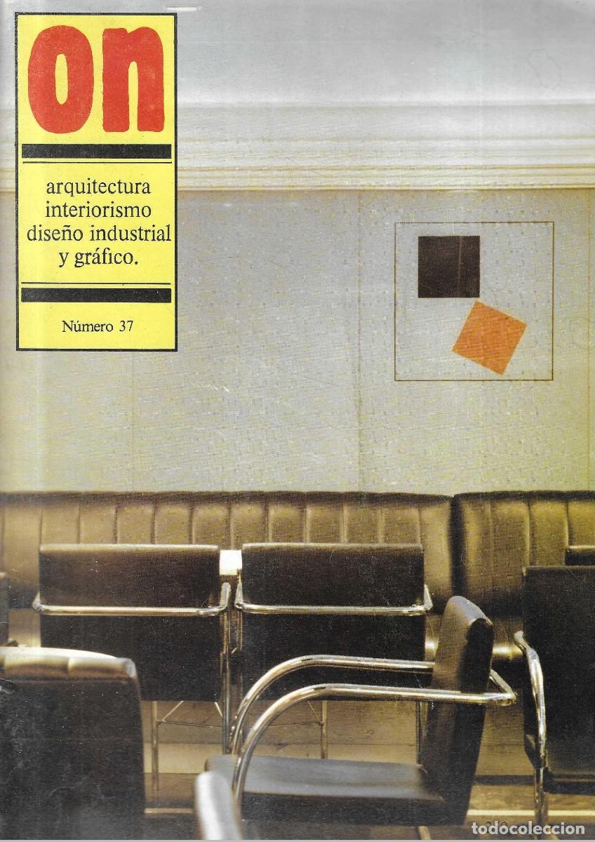 Coleccionismo de revistas y peri&oacute;dicos: REVISTA ON - PUBLICACI&Oacute;N PERI&Oacute;DICA SOBRE DISE&Ntilde;O Y ARQUITECTURA - n&ordm; 37
