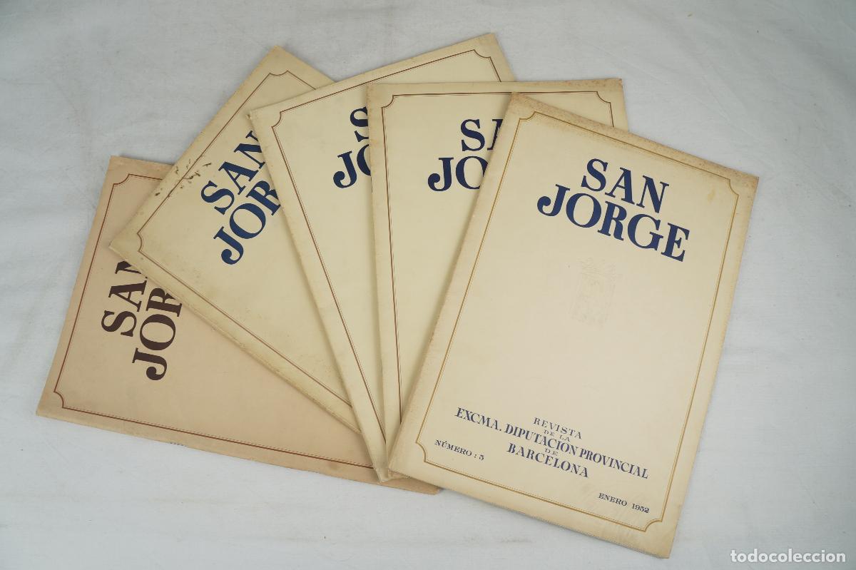 Colecionismo de Revistas e Jornais: Revistas San Jorge de los n&uacute;meros 1 al 5 del a&ntilde;o 1951 &ndash; 1952.