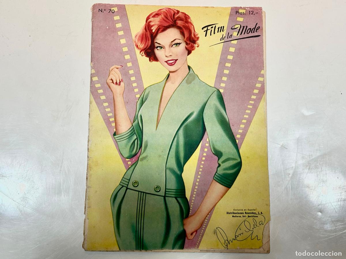 Collection Magazines and Newspapers: REVISTA MODA CINE A&Ntilde;O 1958 N.70-FILM DE LA MODE-EDYCREA ANTIGUA