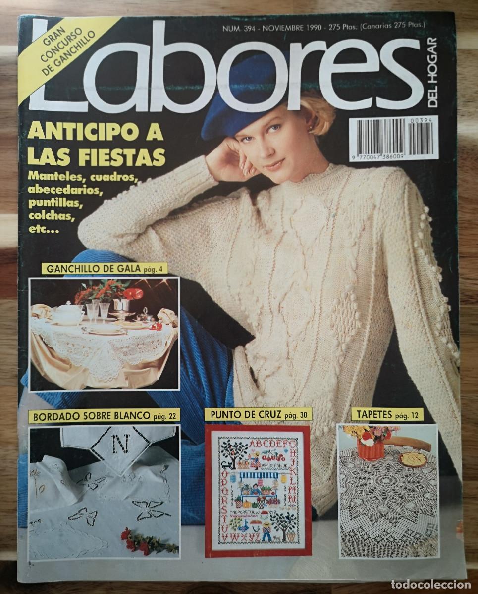 Collectionnisme de Revues et Journaux: LABORES DEL HOGAR - Num 394 Noviembre 1990 - con patrones