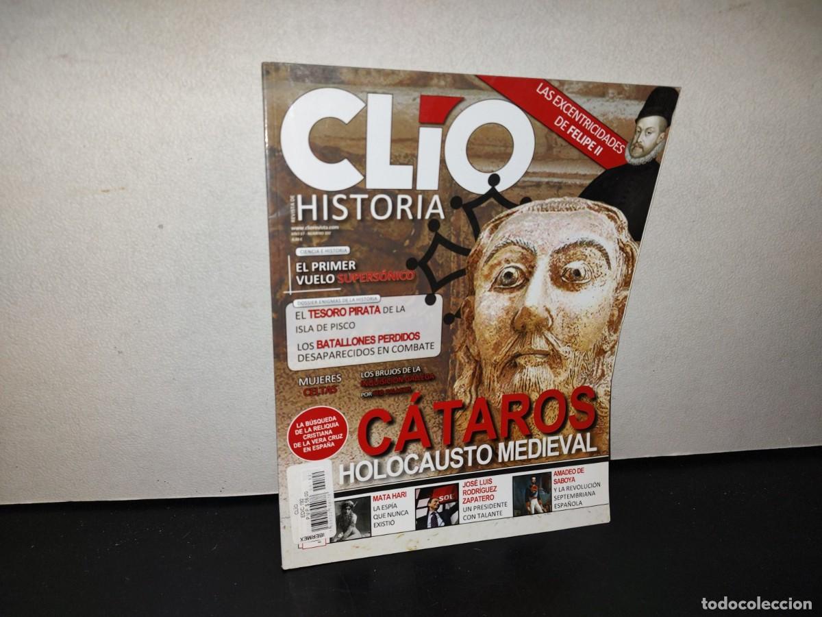 Collection Magazines and Newspapers: 138- REVISTA CL&Iacute;O HISTORIA. C&Aacute;TAROS, HOLOCAUSTO MEDIEVAL - 2000'S