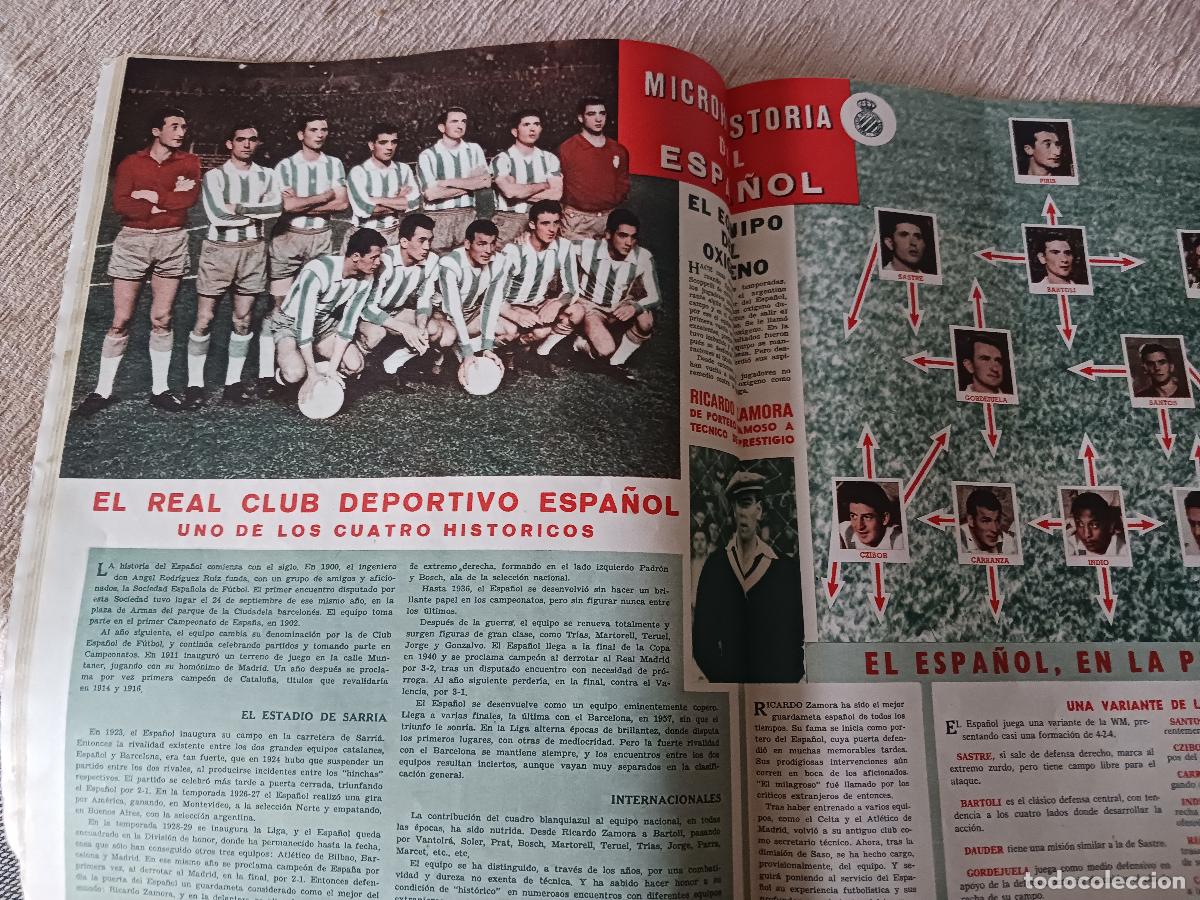 Coleccionismo de revistas y peri&oacute;dicos: revista semana 1.136, a&ntilde;o1961, Real Club Deportivo Espa&ntilde;ol, sevilla inundada, trosky......
