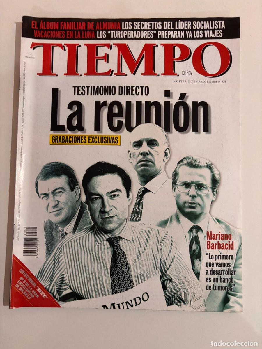 Collection Magazines and Newspapers: TIEMPO. N&ordm; 829. MARZO 1998. EL MATRIMONIO BASURA LLEGA A ESPA&Ntilde;A . LEER