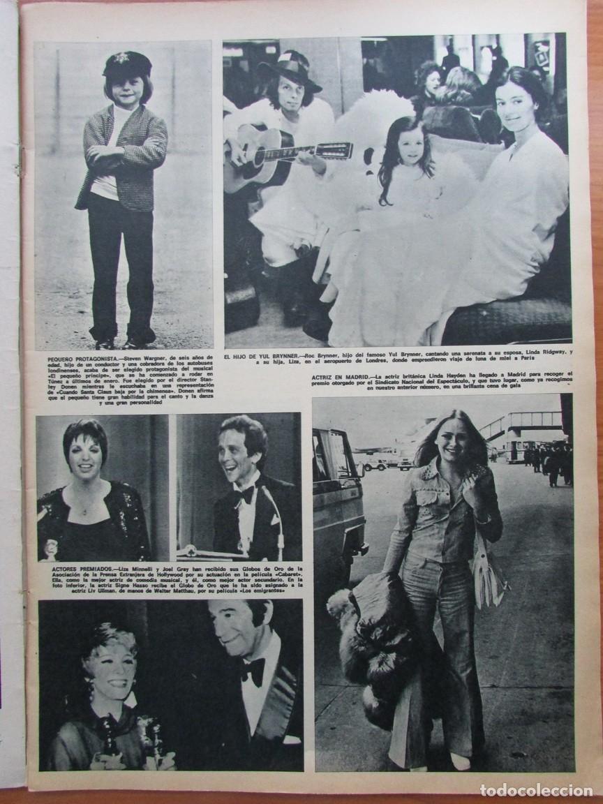 Coleccionismo de Revistas y Peri&oacute;dicos: RECORTE REVISTA HOLA 1486 1973 STEVEN WAGNER, ROC BRYNNER, LINDA HAYDEN. SOLVI STUBING