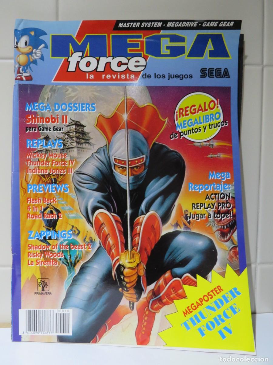 Collection Magazines and Newspapers: REVISTA MEGA FORCE MEGAPOSTER YHUNDER FORCE TV
